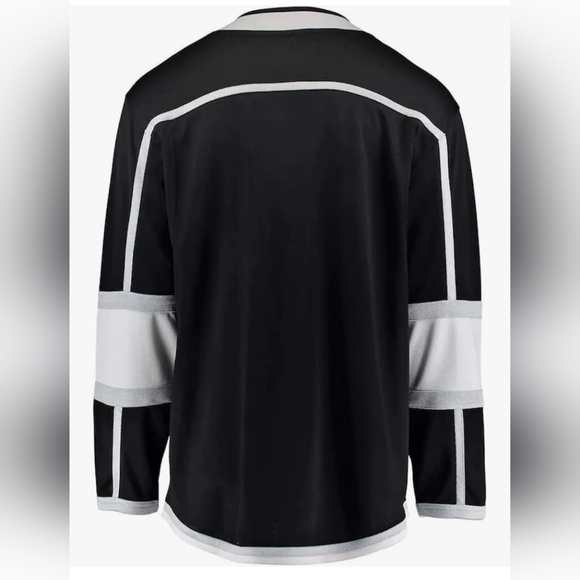 Fanatics Breakaway NHL LA Kings Home Black Hockey Jersey Mens Size Medium $135 - Picture 2 of 5